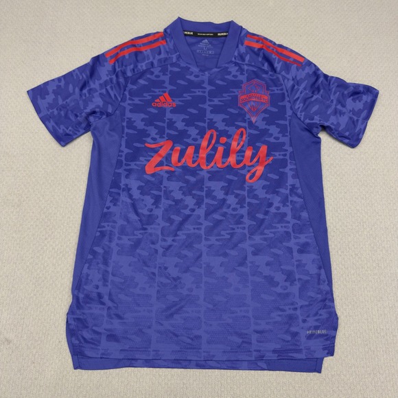 adidas Other - Seattle Sounders FC PrimeBlue Alternate Adidas Soccer Jersey Mens Medium 2022
